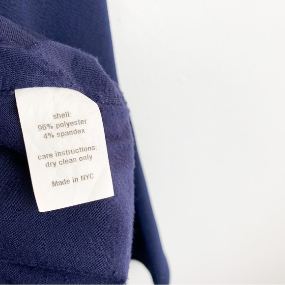 Hutch Anthropologie Navy Blue Bell Sleeve Mini Dress Sz S - Picture 7 of 7